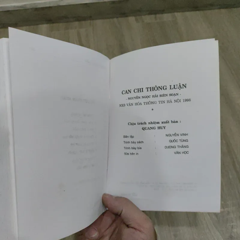 Can Chi Thông Luận - Nguyễn Ngọc Hải 754548