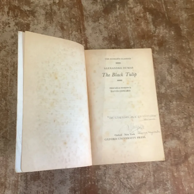 THE BLACK TULIP -ALEXANDRE DUMAS 761620