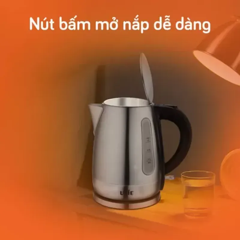 ⚡ Ấm Siêu Tốc UNIE UE-300 – Nhỏ Gọn Tiện Lợi, Đun Nhanh An Toàn Tuyệt Đối 💧 680147