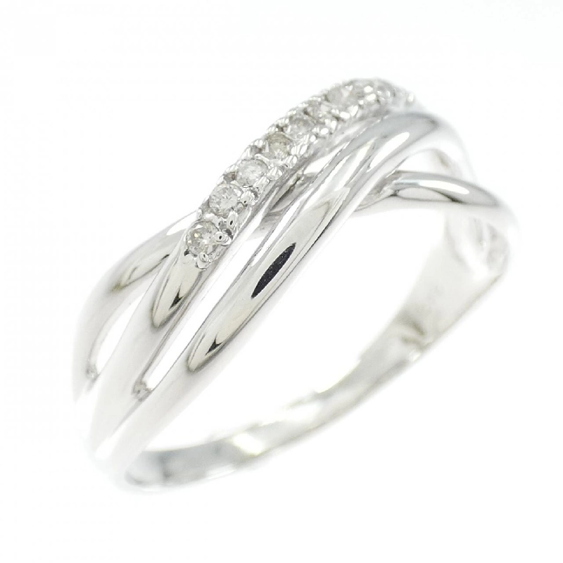 Nhẫn kim cương K14WG 0.10CT 665812