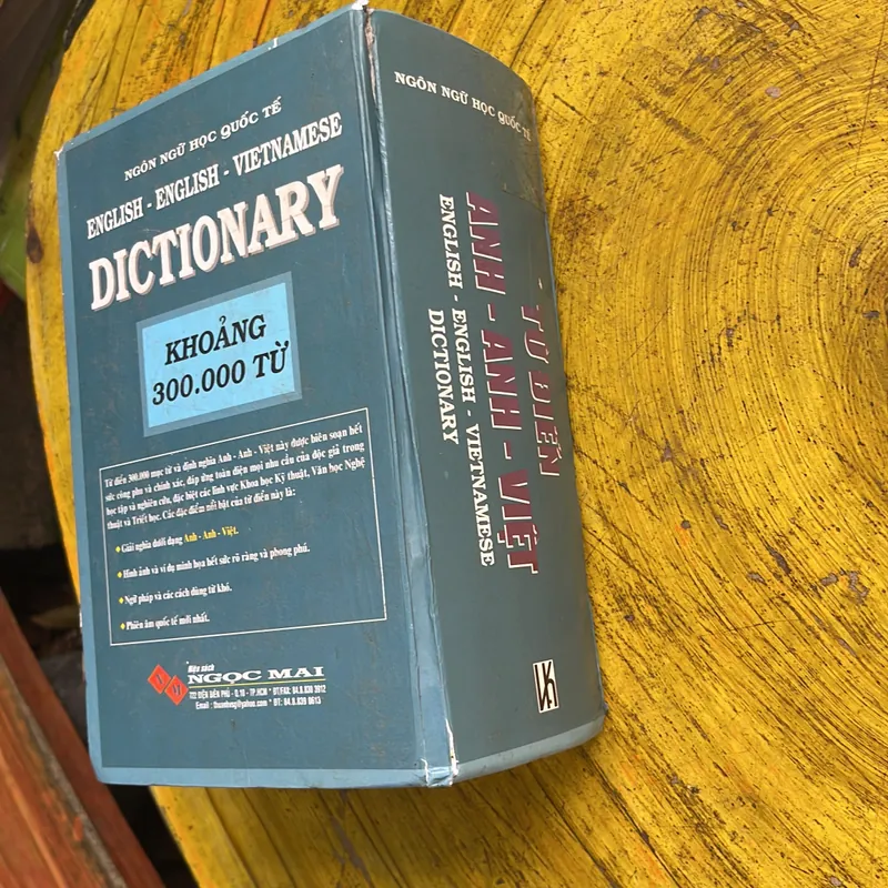 TỪ ĐIỂN ANH - ANH - VIỆT ENGLISH- ENGLISH- VIETNAMESE DICTIONARY  701248