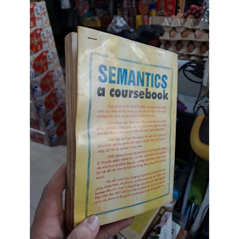 Giáo Trình Ngữ Nghĩa Học (Semantics A Coursebook) - James R. Hurford, Brendan Heasley - 1997 mới 80% ố - HỌC NGOẠI NGỮ - HCM3012 749749