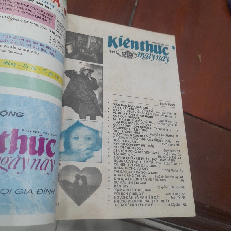 Bán nguyệt san KIẾN THỨC NGÀY NAY số 111 ngày 15-6-1993 506263