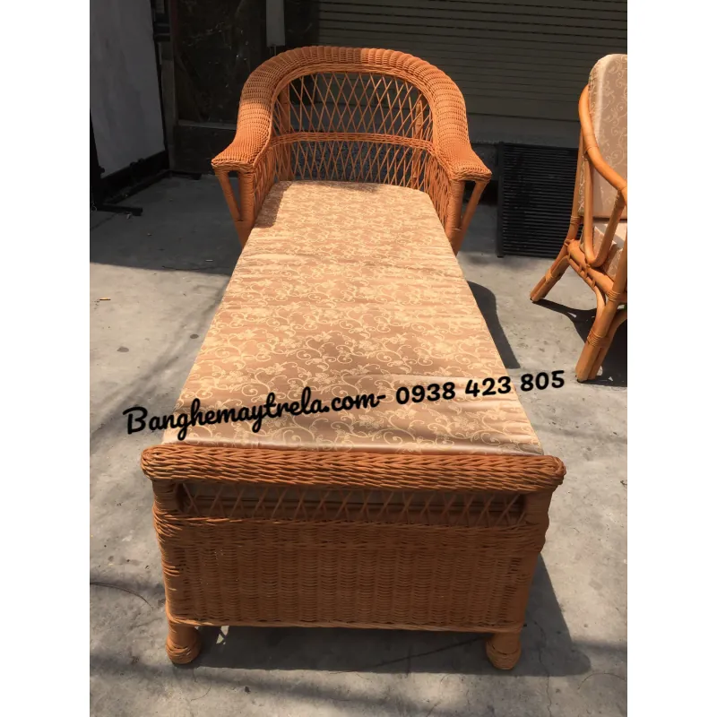 Ghế mây sofa bed nằm thư giãn 593279