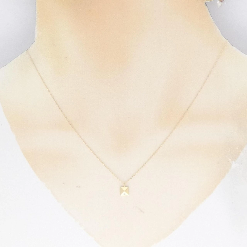 K18YG Dây chuyền kim cương 0.01CT - Hàng hiệu Chính hãng 862755