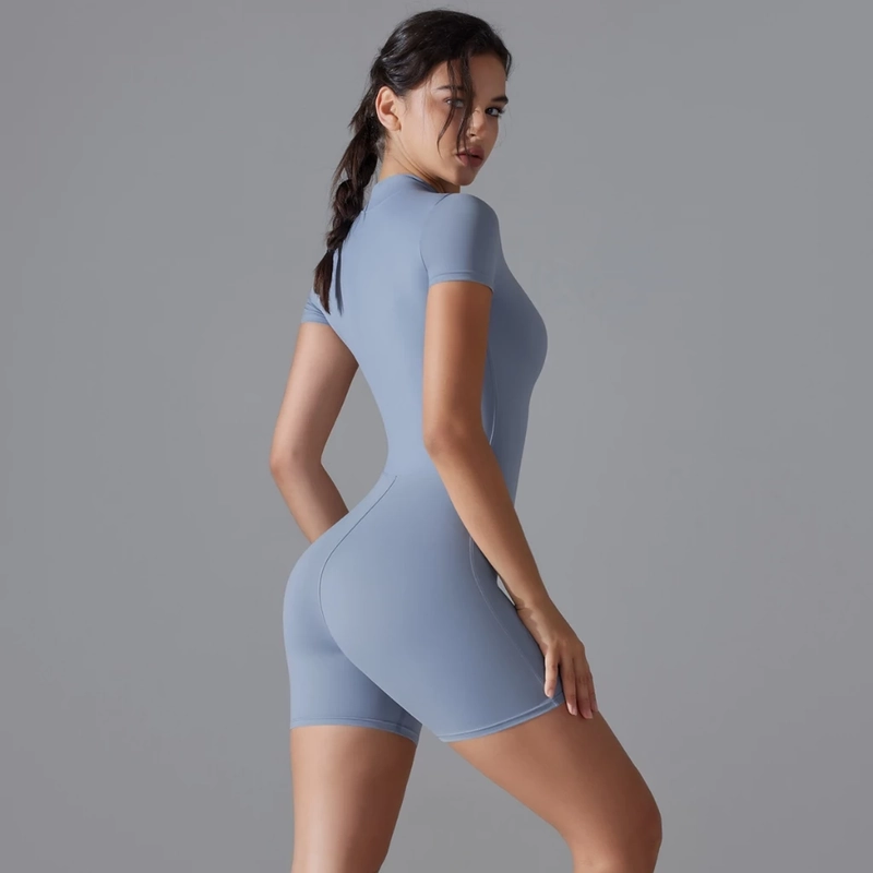 Đồ thể thao cao cấp co giãn & thoáng khí tập Yoga, Zumba, Gym (Size M) - Màu xanh 334189