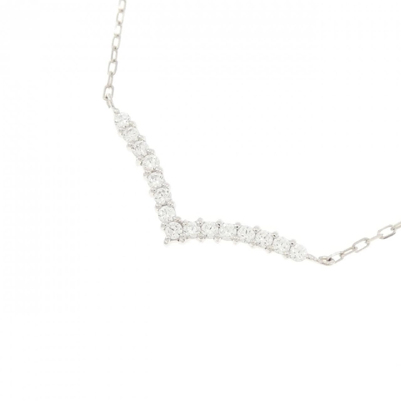 K10WG Cubic Necklace - Hàng hiệu Authentic 860945