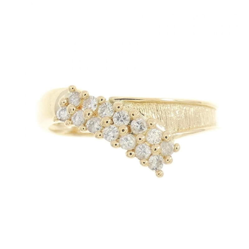 Nhẫn kim cương K18YG 0.20CT 671765