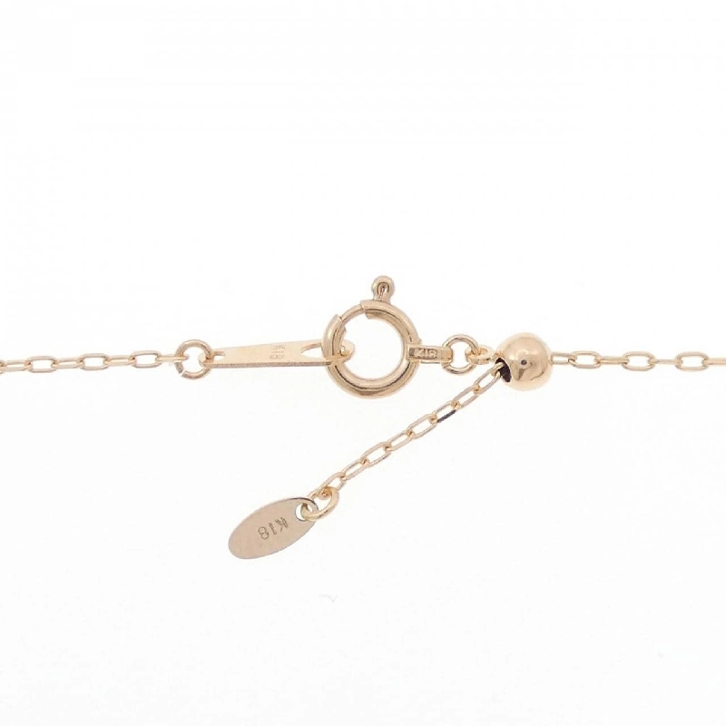 K18PG Ba viên đá kim cương dây chuyền 0.18CT - Hàng hiệu Chính hãng 862222