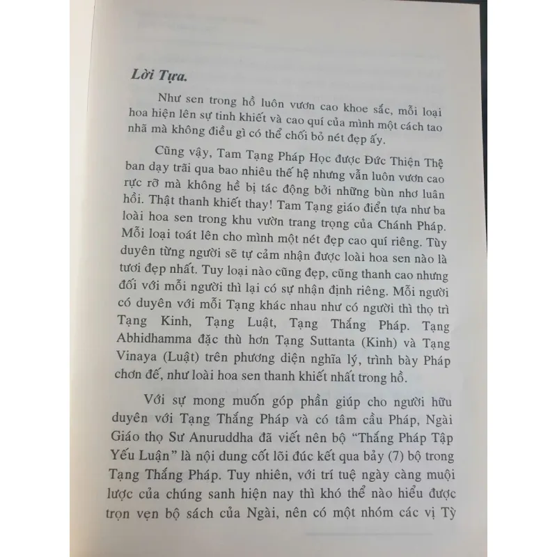 Thắng Pháp Tập Yếu Luận và Lời Giải Thích - Tập 1 720613