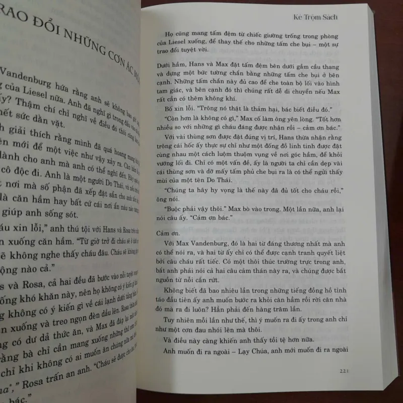 KẺ TRỘM SÁCH - MARKUS ZUSAK ( CAO XUÂN VIỆT KHƯƠNG DỊCH) 739665