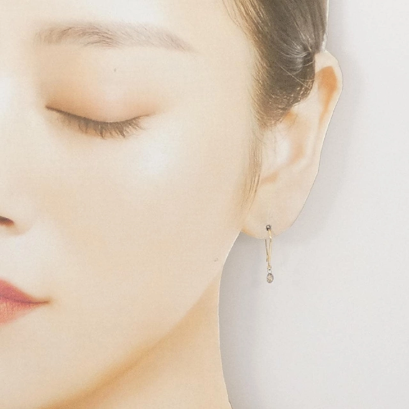 Bông tai kim cương K18YG 0.40CT - Hàng hiệu Chính hãng 866271