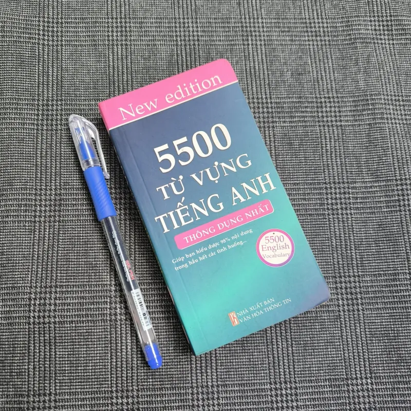 5500 Từ Vựng Tiếng Anh (Thông Dụng Nhất) [Khổ bỏ túi] - 5500 English Vocabulary 557575