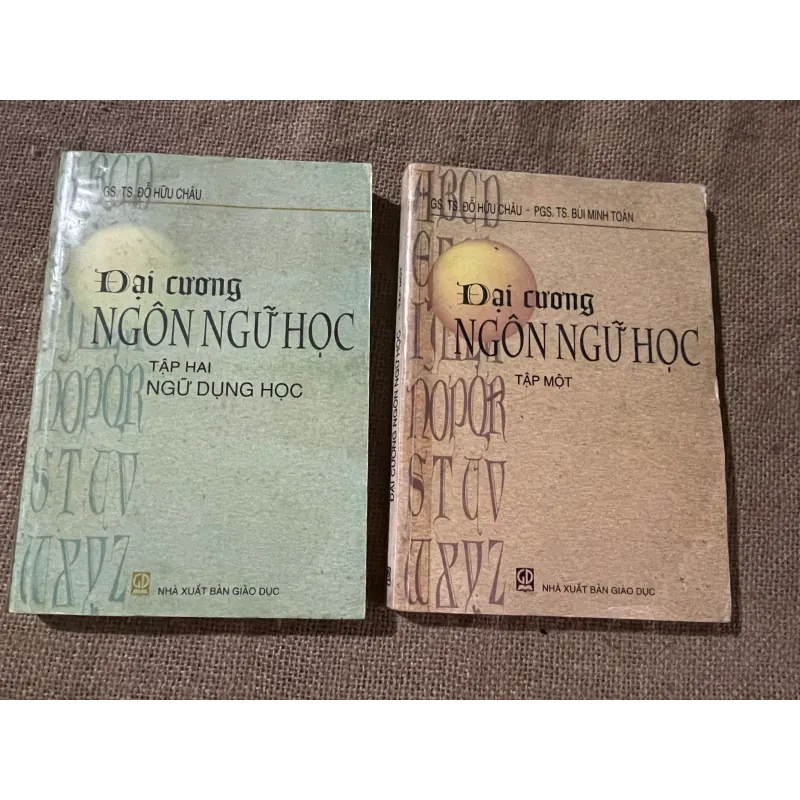 Đại cương ngôn ngữ học - sách ngôn ngữ - 2 tập 573514