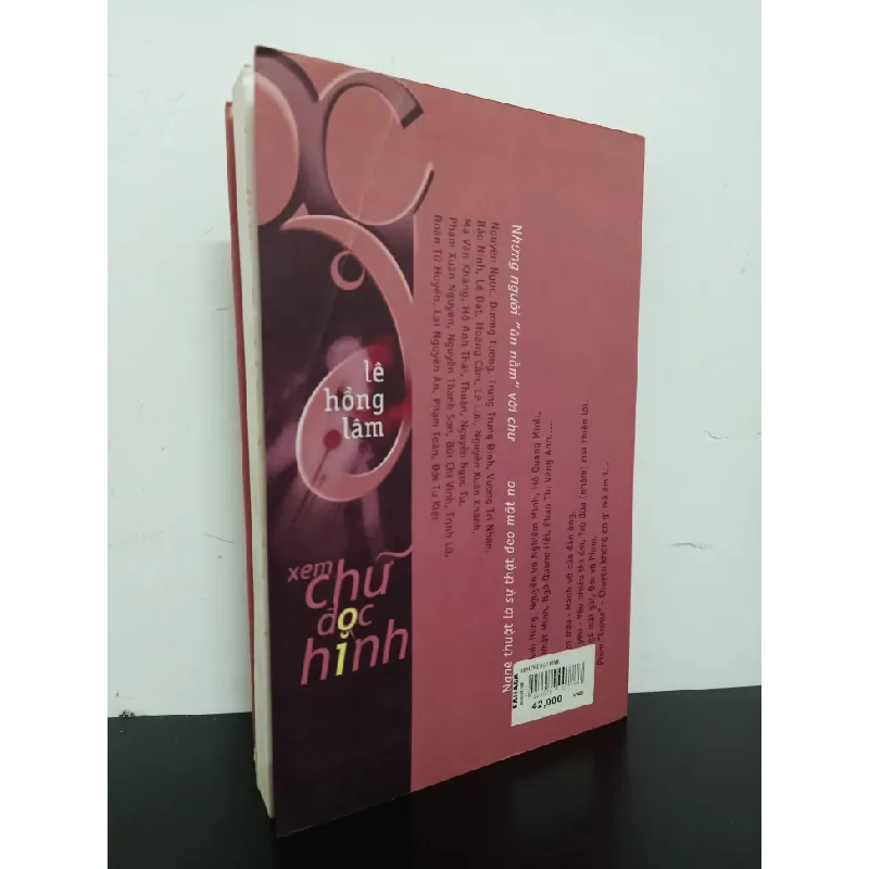 [Phiên Chợ Sách Cũ] Xem Chữ Đọc Hình - Đối Thoại Với Những Người Nổi Tiếng - Lê Hồng Lâm 0702 401858