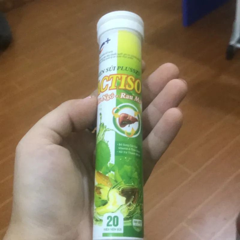 Viên sủi plusszs ACTISO 713587