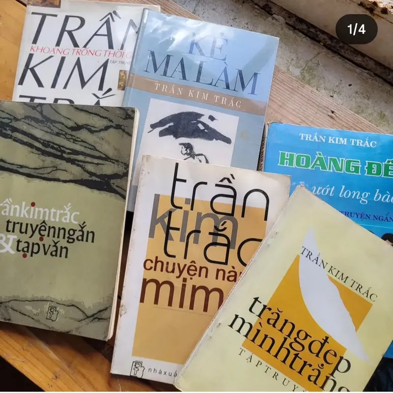 Bộ 6 cuốn truyện ngắn của tác giả Trần Kim Trắc 563598