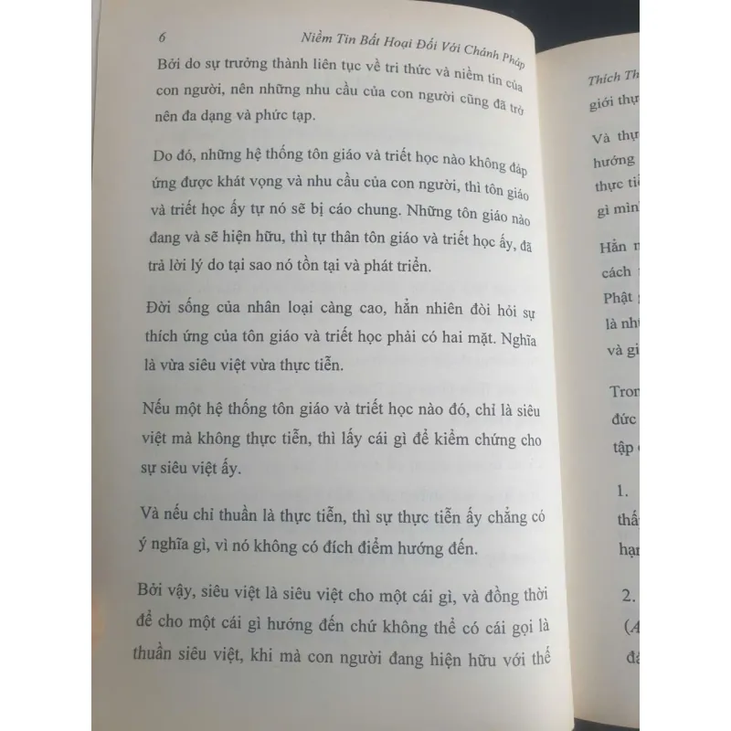 Niềm Tin Bất Hoại Đối Với Chánh Pháp - Thích Thái Hòa 712217