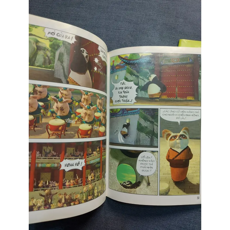 3 CUỐN TRUYỆN TRANH KUNGFU PANDA - GẤU MẬP HỌC VÕ - TẬP 1, 2, 3 931725