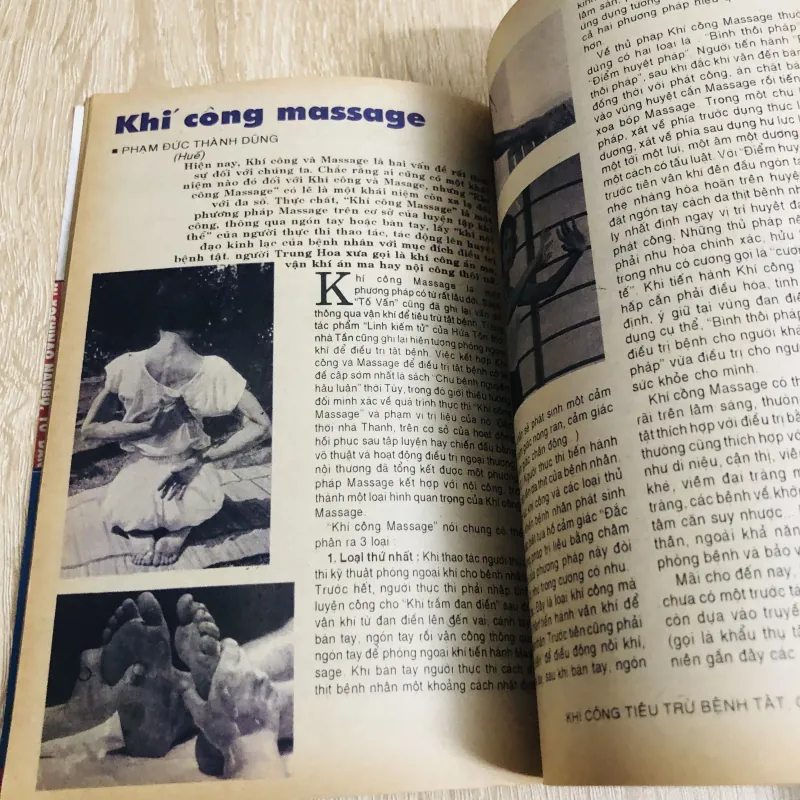 SỔ TAY VÕ THUẬT KHÍ CÔNG TIÊU TRỪ BỆNH TẬT  GIỮ MÃI TUỔI XUÂN 544408