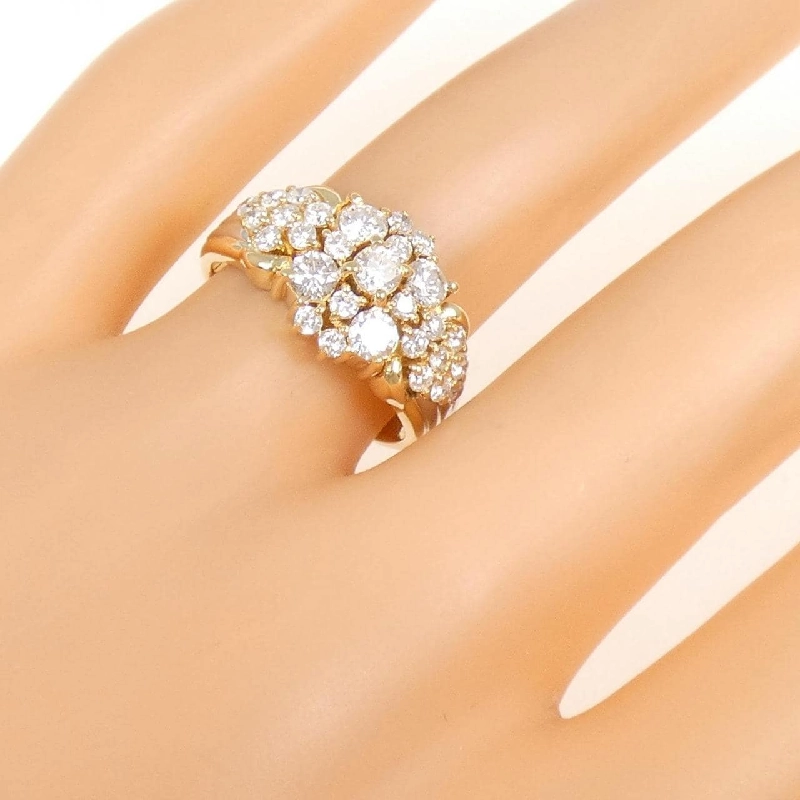 Nhẫn kim cương K18YG/PT900 1.00CT - Hàng hiệu chính hãng 855422