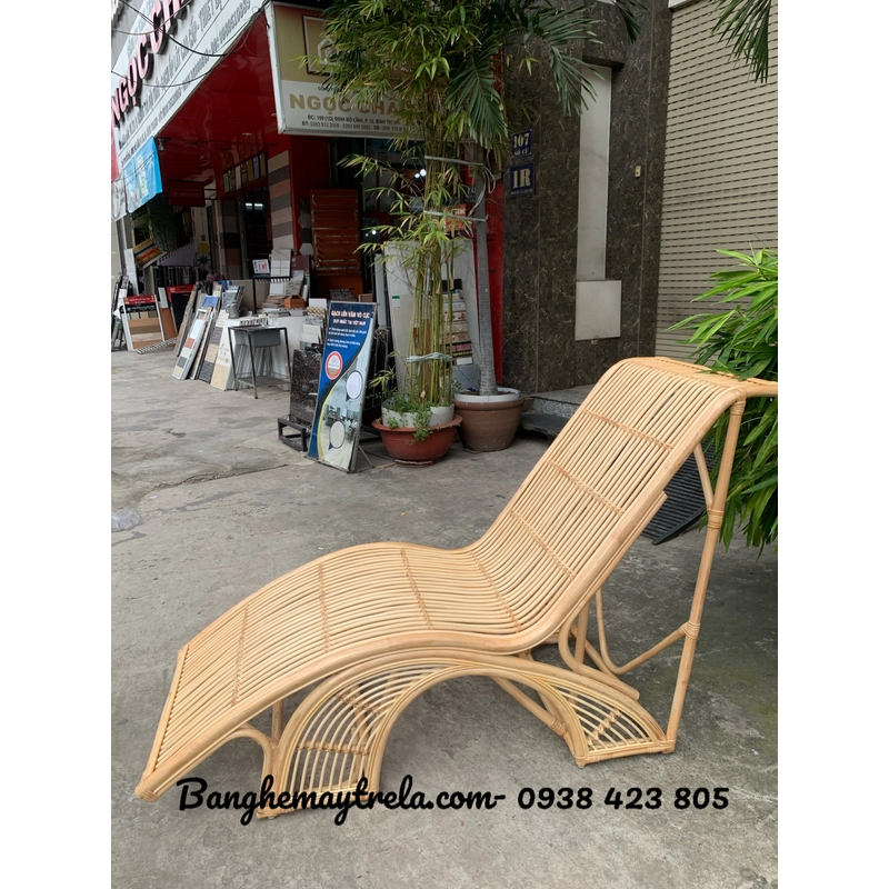 Ghế mây ngả nằm thư giãn 530265