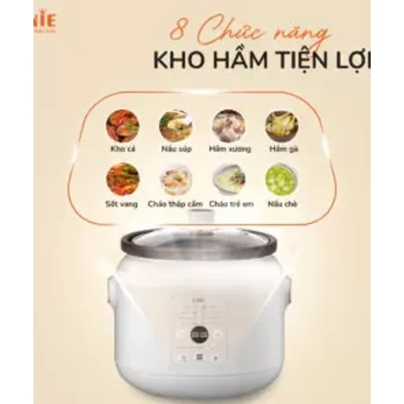 🧡 UNIE USC208 – Gốm Ceramic tự nhiên, nấu không độc hại, chuẩn healthy! 715265