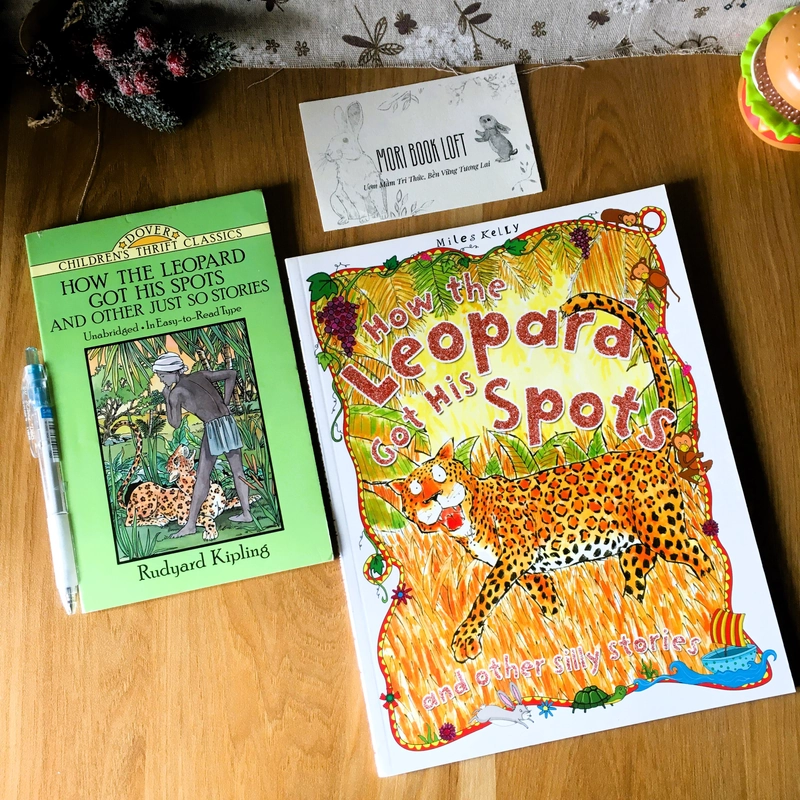 Sách tranh How the Leopard Got His Spots, Used, Bed time Story For Kids 442985