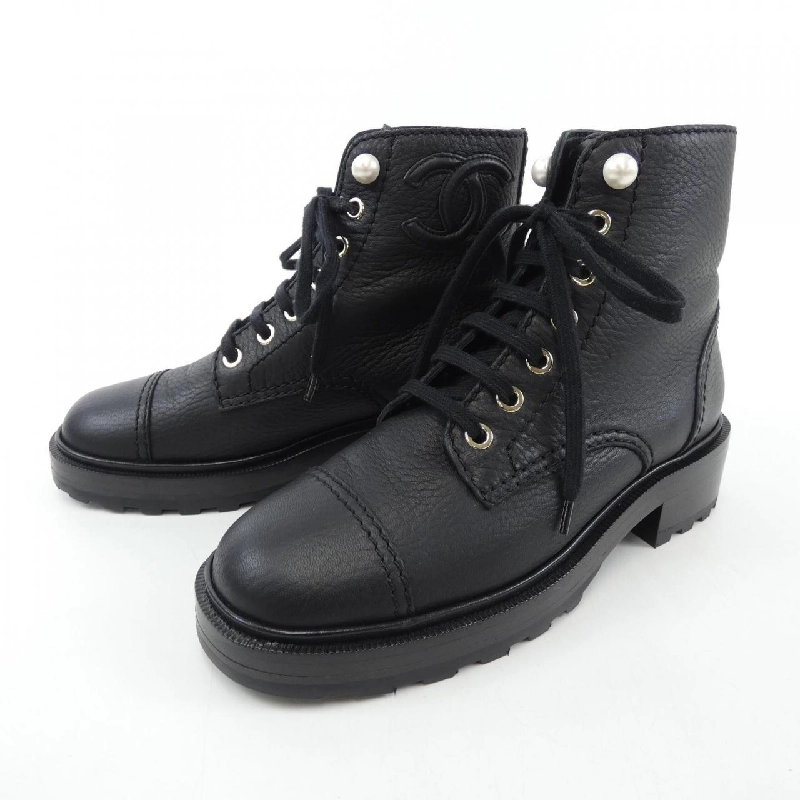 【Khuyến mãi】Giày bốt CHANEL 664499