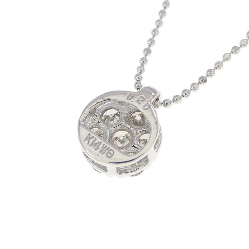 K14WG Dây chuyền kim cương 0.20CT - Hàng hiệu Chính hãng 858374