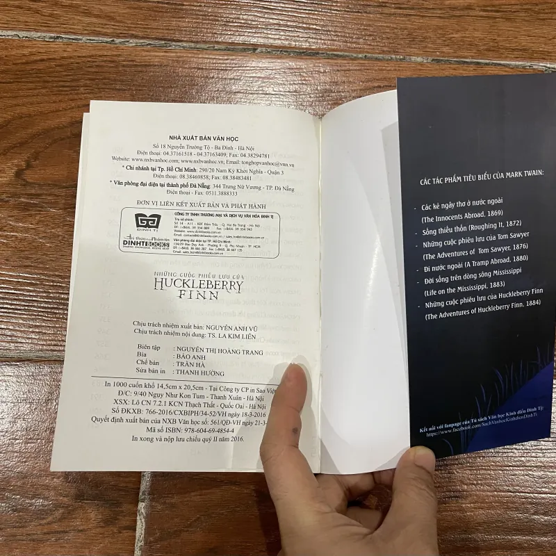 Những cuộc phiêu  lưu của Huckleberry Finn - Mark Twain (15) 1029084