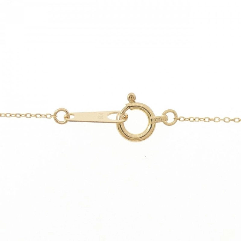 K18YG Chữ cái K Dây chuyền kim cương - Hàng hiệu Chính hãng 865329