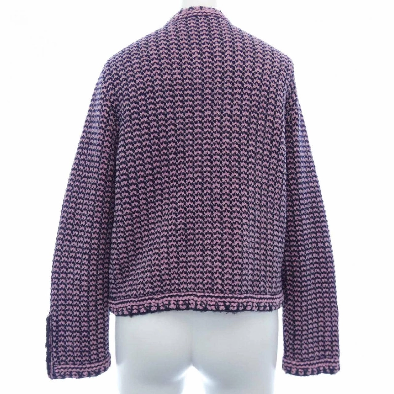 【Mã giảm giá】Áo khoác không cổ CHANEL 641459