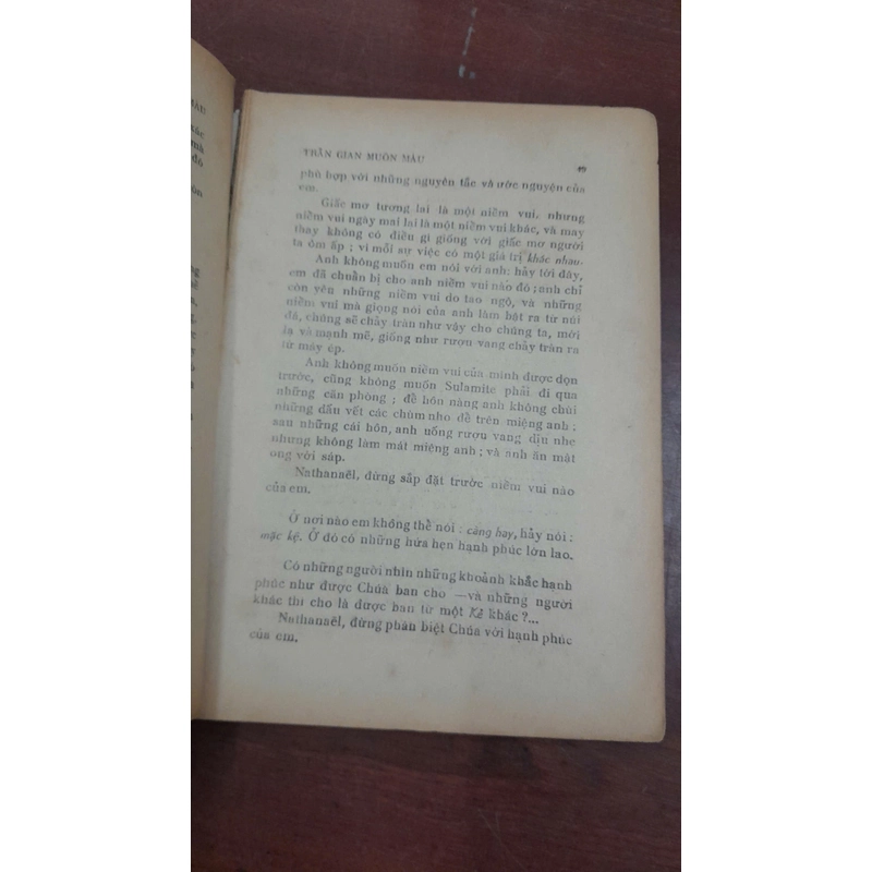 TRẦN GIAN MUÔN MÀU - Andre Gide 271957