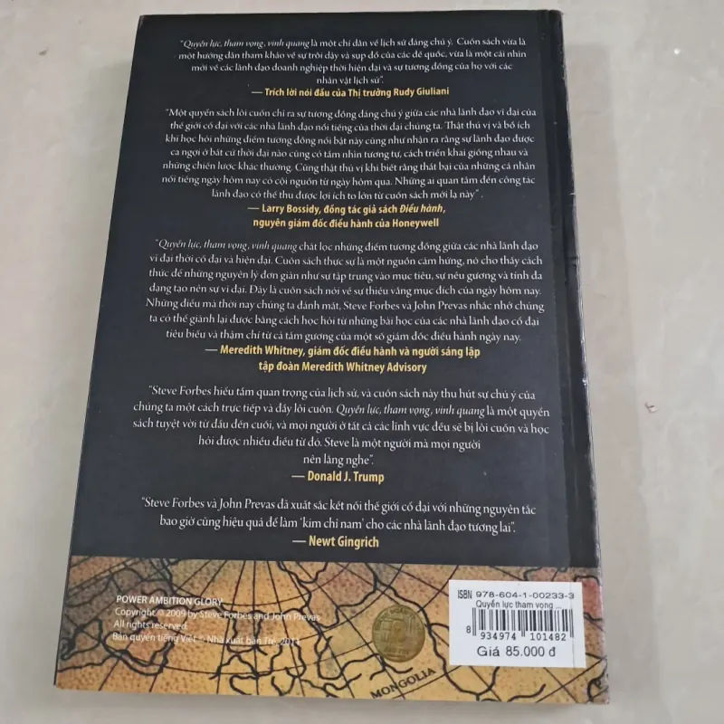 Quyền Lực , Tham Vọng , Vinh Quang 785023