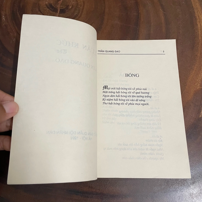 II Thơ: Luân Khúc - Trần Quang Đạo - 1991 462867