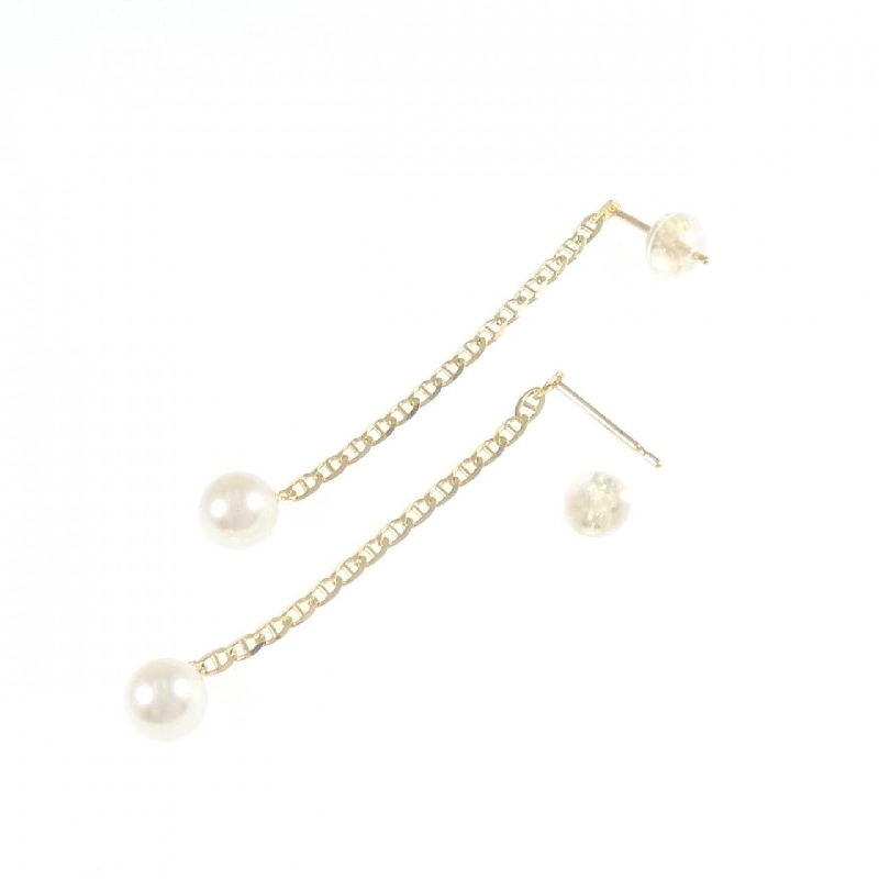 Bông tai ngọc trai Akoya K18YG 6.0mm - Hàng hiệu Chính hãng 869266