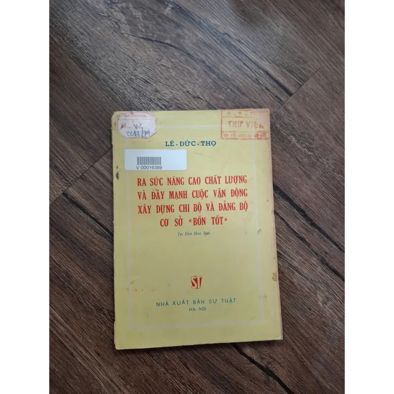 Ra sức nâng cao chất lượng và đẩy mạnh cuộc vận động xây dựng Chi bộ và......... 716204