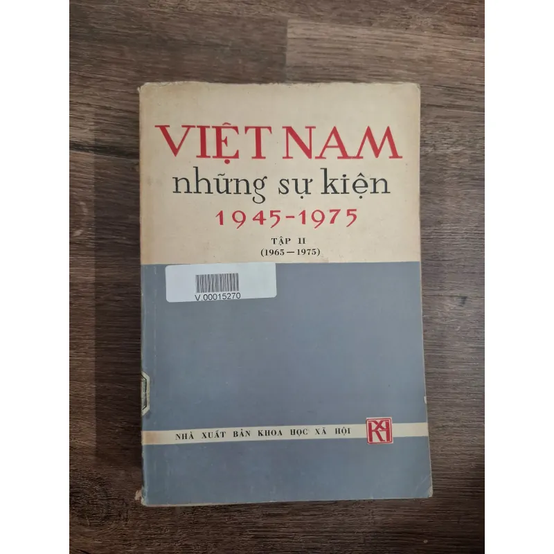 VIỆT NAM NHỮNG SỰ KIỆN 1945–1975 TẬP II (1965–1975) 726289