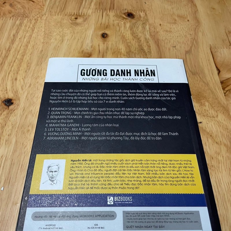 II Sách Kỹ Năng: Gương Danh Nhân _ Những Bài Học Thành Công - Nguyễn Hiến Lê - 2018 473392