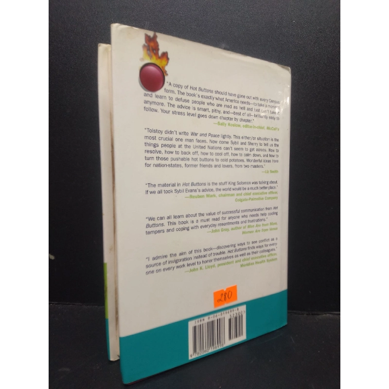 Sybil evans and sherry suib cohen - Hot buttons (bìa cứng) mới 70% ố bẩn HCM0106 SÁCH NGOẠI VĂN 914751
