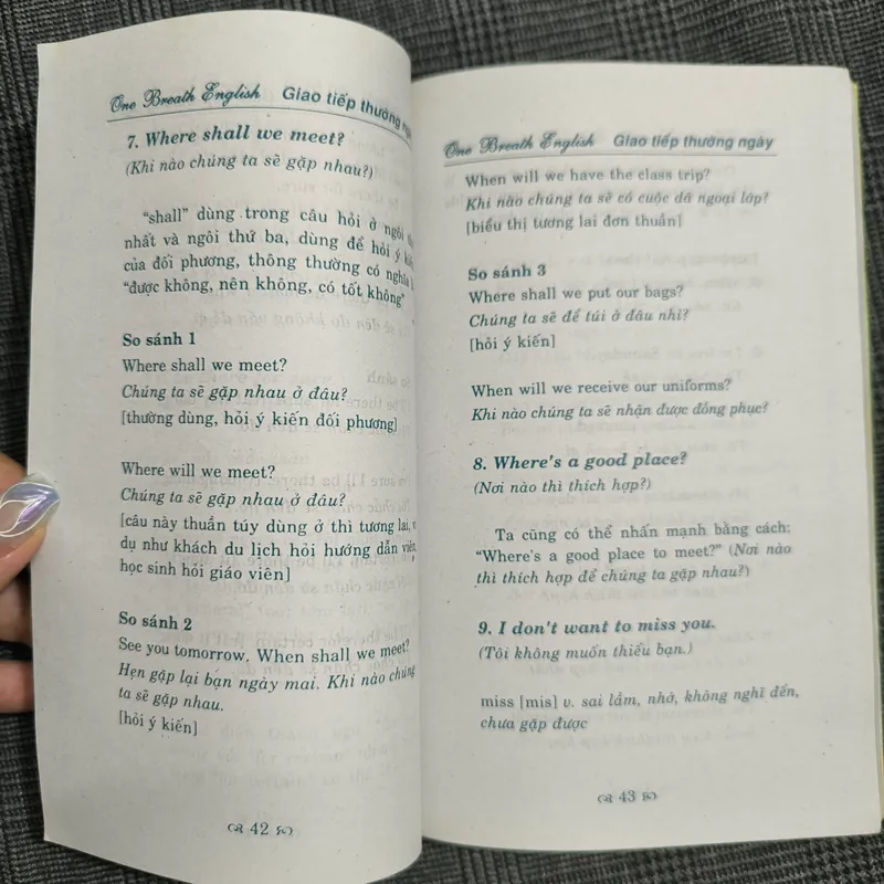 Nói một mạch bằng tiếng Anh (One Breath English) - Giao tiếp thường ngày 606281