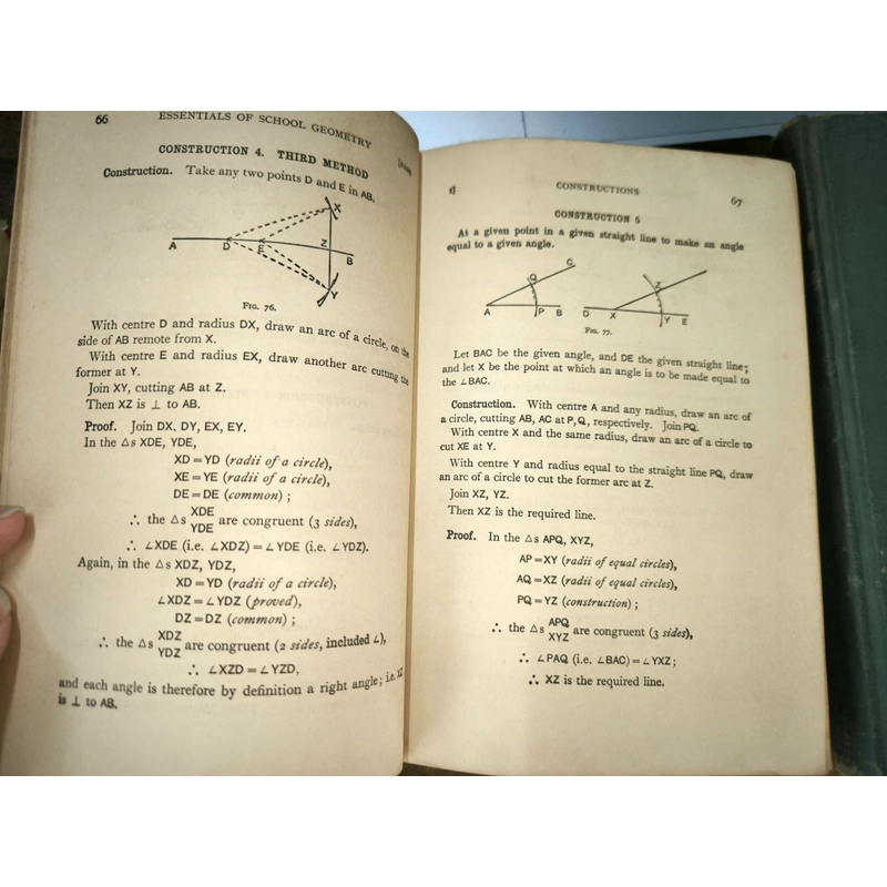 The essentials of school Geometry(w/answers)-A.B.Mayne(1961)& Types of Formalization(1962) 367575