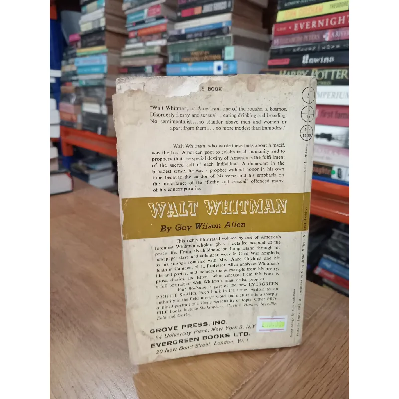 Walt Whitman - Gay Wilson Allen 560676
