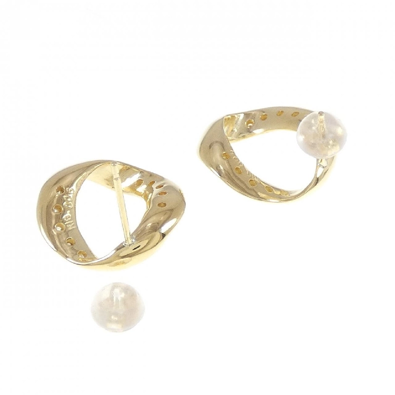 K18YG Bông tai kim cương 0.12CT - Hàng hiệu Chính hãng 876815