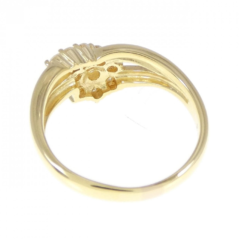 Nhẫn kim cương hoa K18YG 0.52CT - Hàng hiệu Authentic 856035