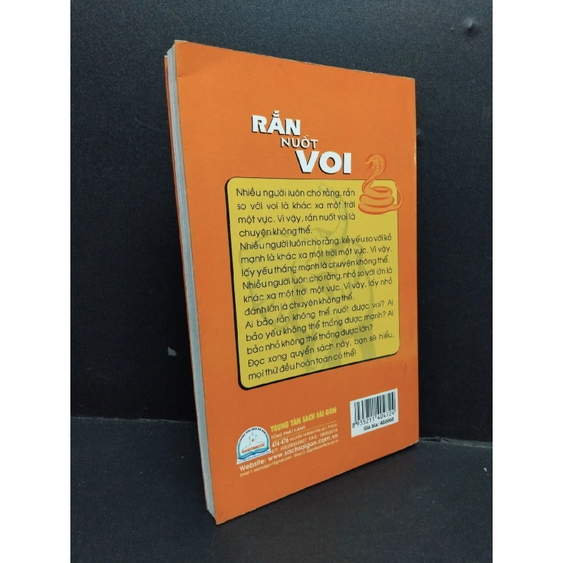 Rắn nuốt voi mới 80% ố nhẹ 2011 HCM2207 Vương Vũ KỸ NĂNG 916299