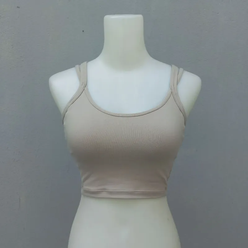 Áo bra tập thể dục tập Gym màu xám 932376