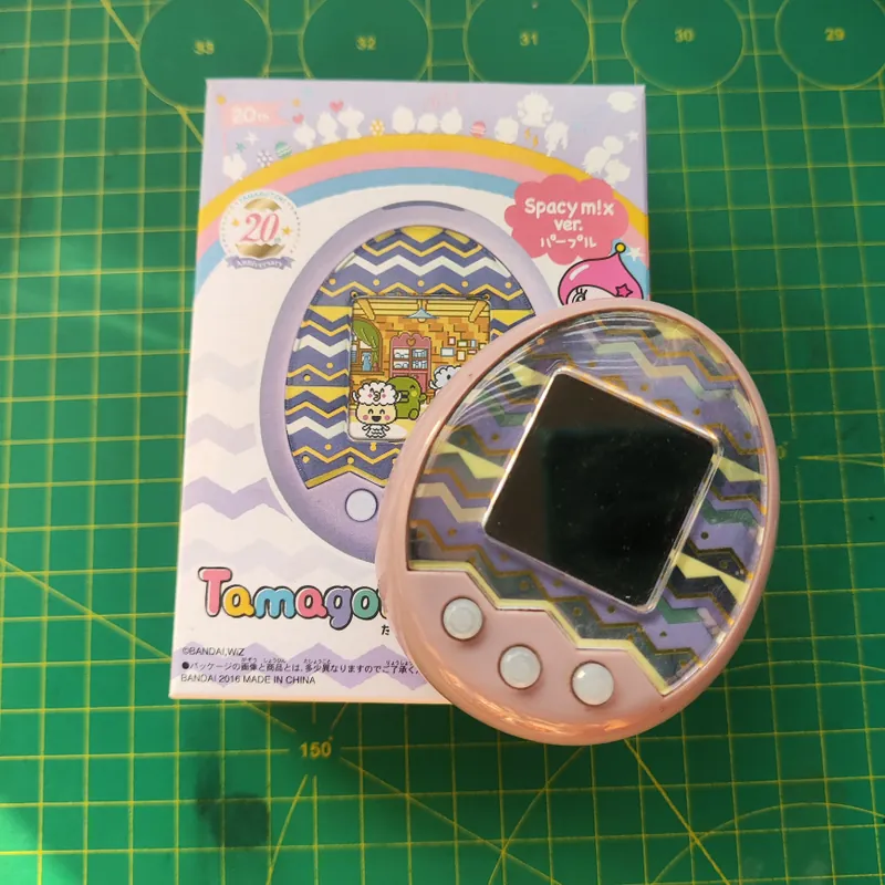 Tamagotchi M!x Spacy Purple - Máy Thú Ảo Tamagotchi Mix Tím Cũ - Gà Ảo Tamagotchi Mix 588250