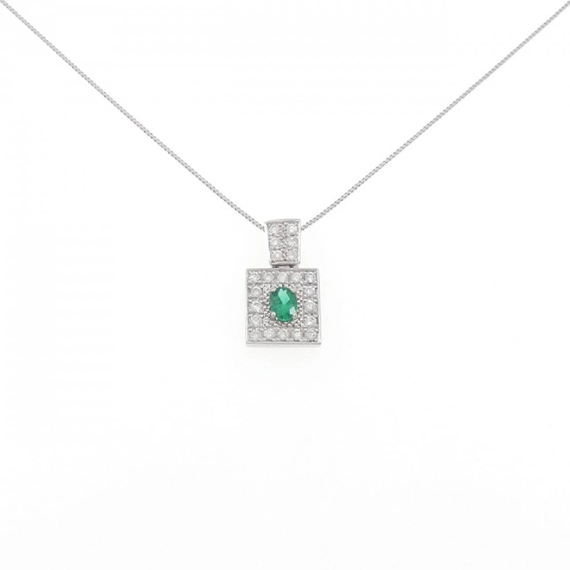 Dây chuyền ngọc lục bảo PT900/PT850 0.345CT - Hàng hiệu Authentic 858531